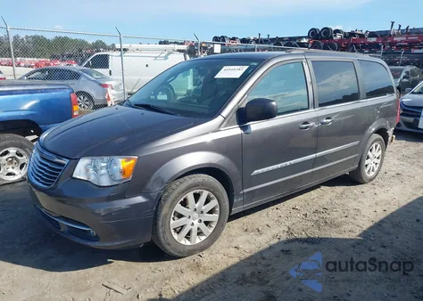 2015 Chrysler Town & Country Touring из США, поврежденный, VIN 2C4RC1BGXFR699313